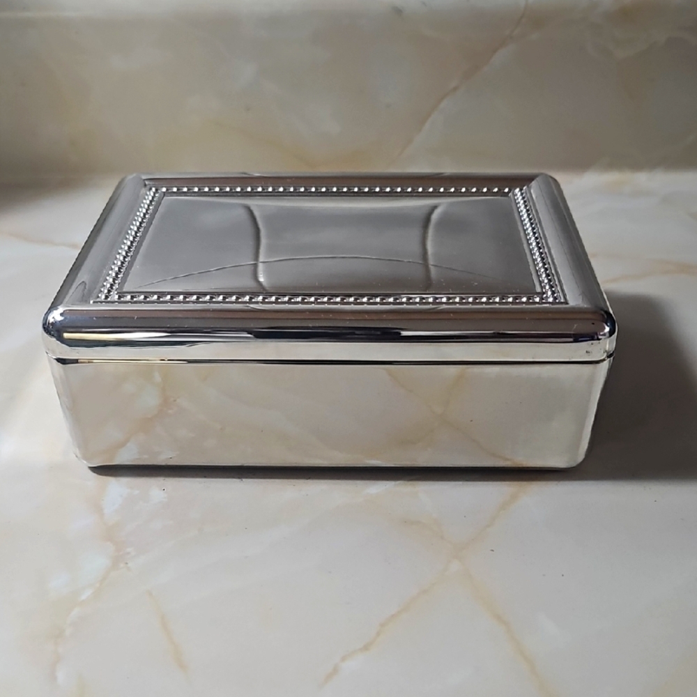 Studio Nova Silver Jewelry Box
